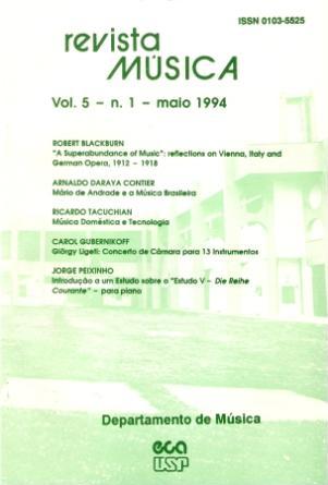 					View Vol. 5 No. 1 (1994)
				