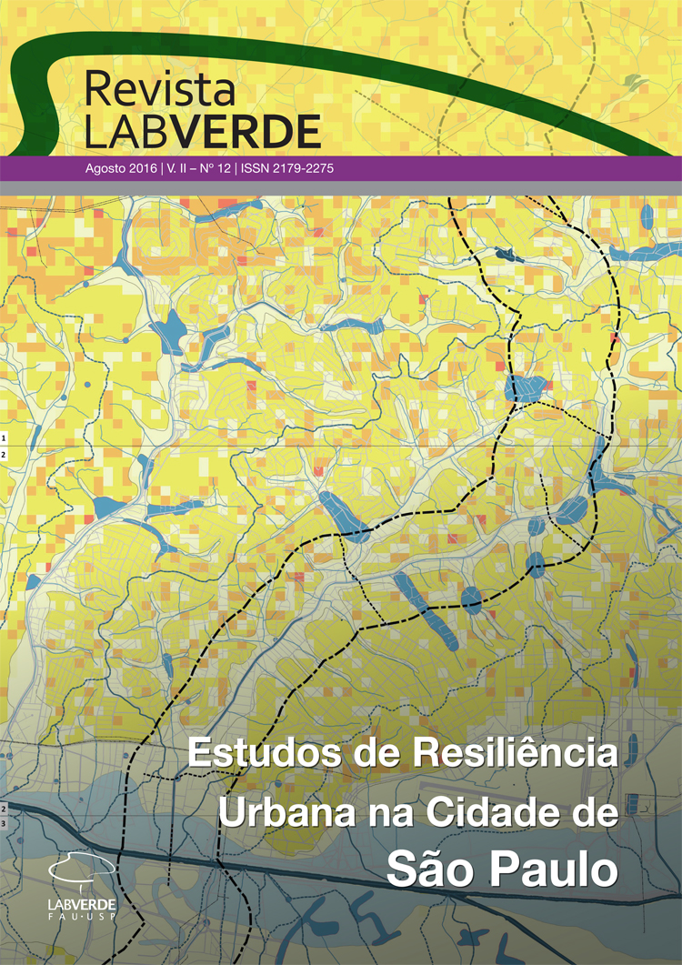 					Ver Núm. 12 (2016): Estudos de Resiliência Urbana na Cidade de São Paulo
				