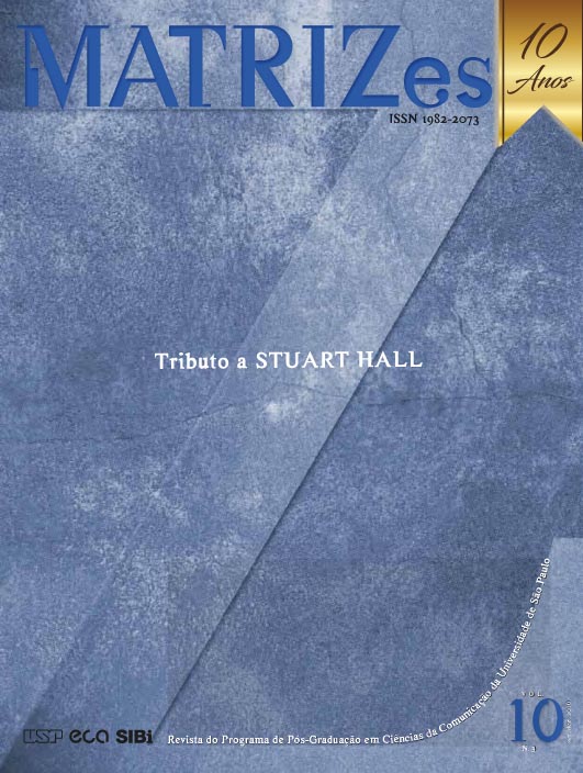 					Ver Vol. 10 Núm. 3 (2016): Tributo a Stuart Hall
				